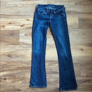 American Eagle Outfitters Dark Blue Boot Cut Jeans